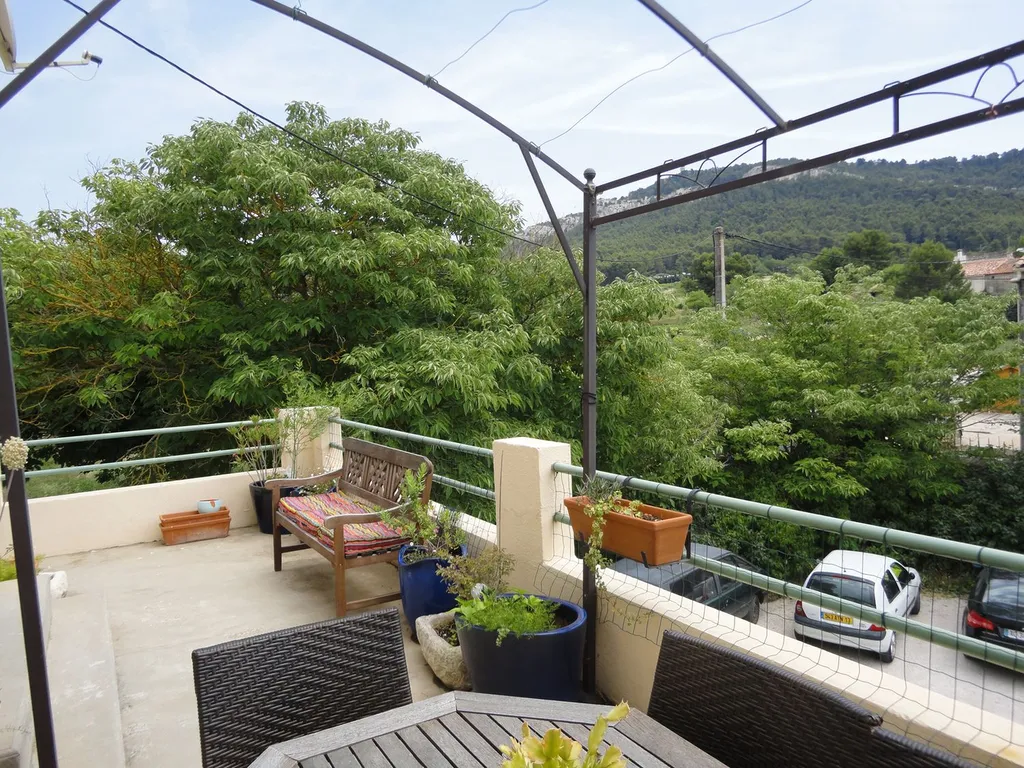 vente appartement T3 en duplex roquefort la bédoule