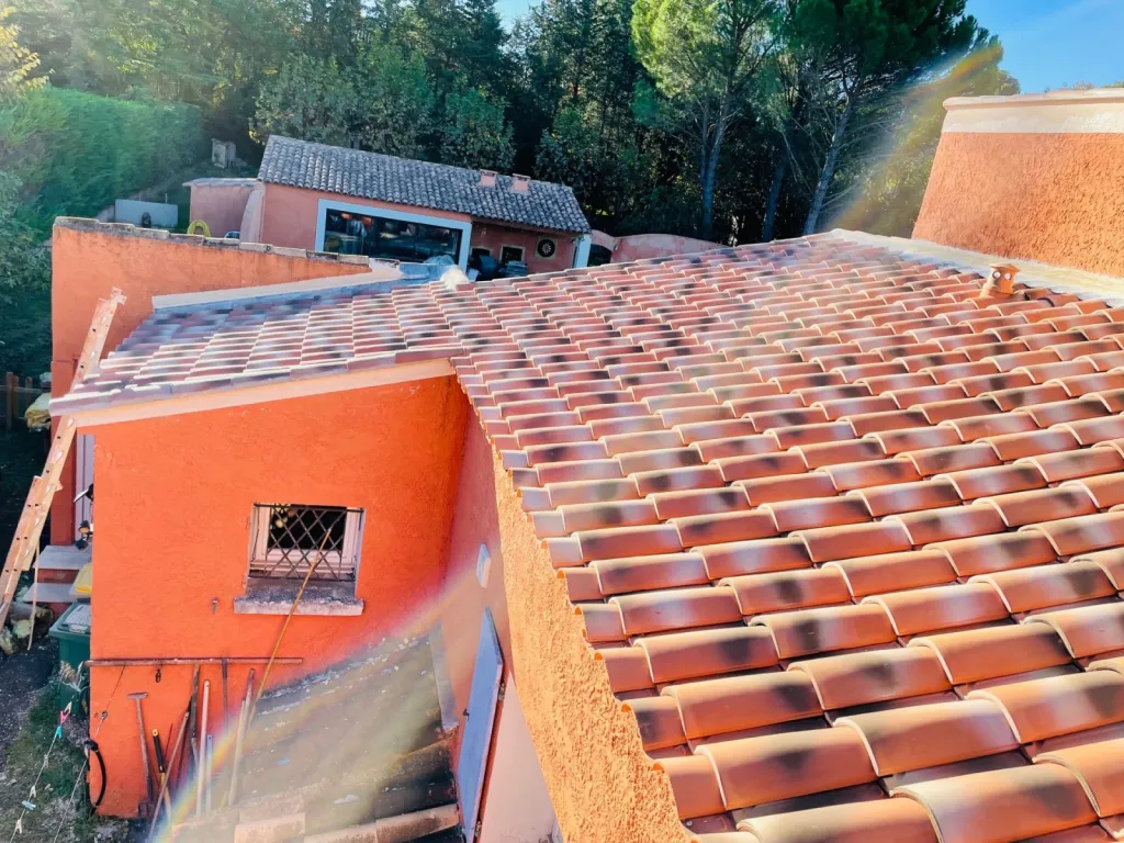 Réfection d’une toiture et isolation près de Bouc-Bel-Air.