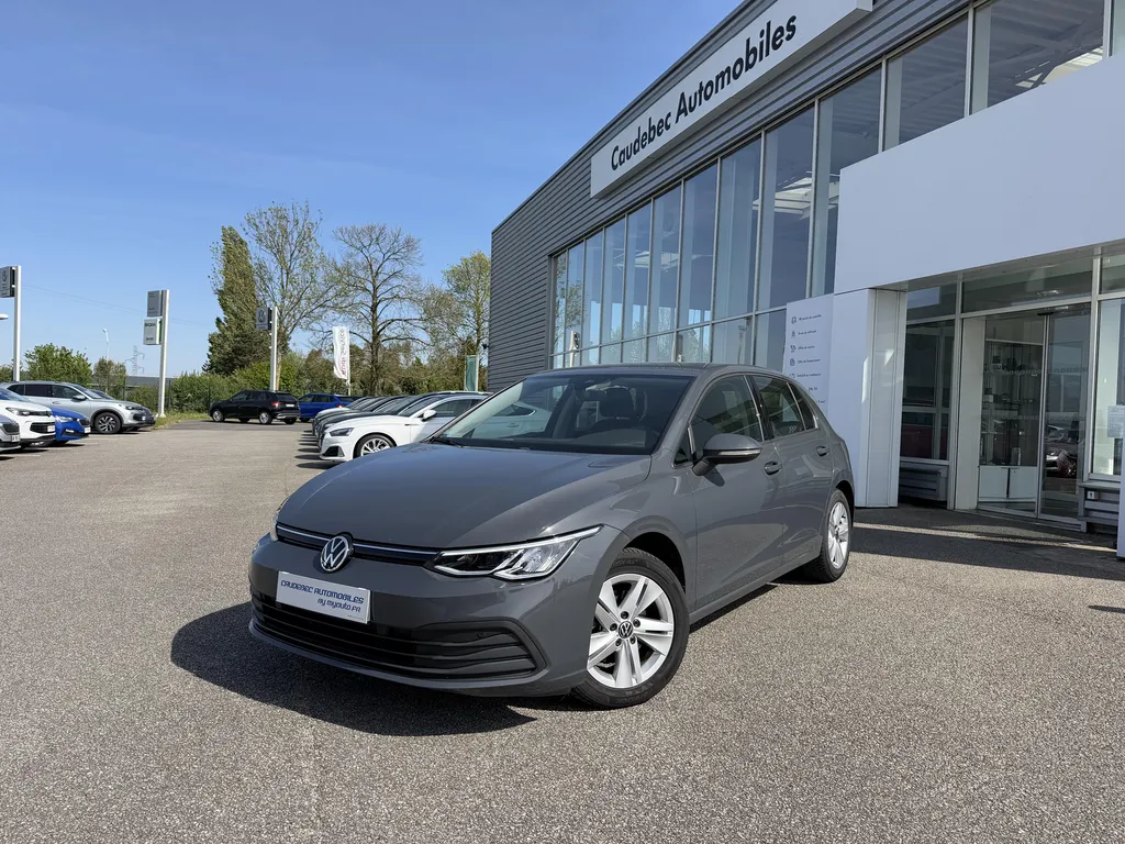 Volkswagen Golf 8 d'occasion aux environs d'Yvetot : Berline TDI 150 DSG7 disponible chez votre concessionnaire en Normandie