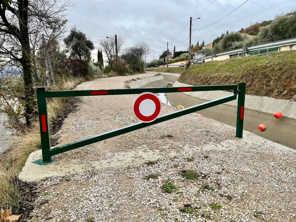 barrière courte  livraison rapide 