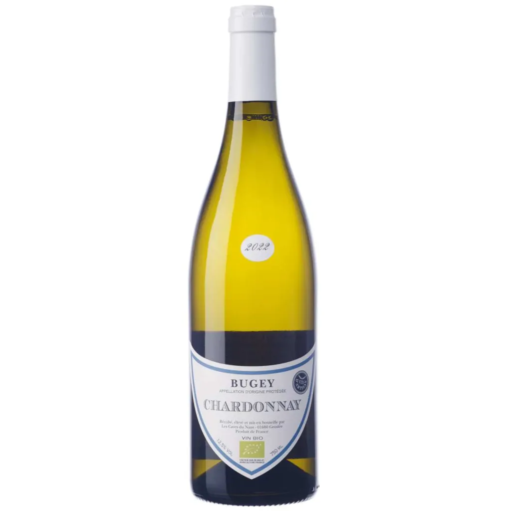 photographe packshot bouteille de vin à Lyon Bugey Chardonnay