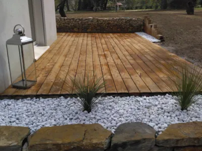 Creation et installation de terrasse bois Aix en Provence