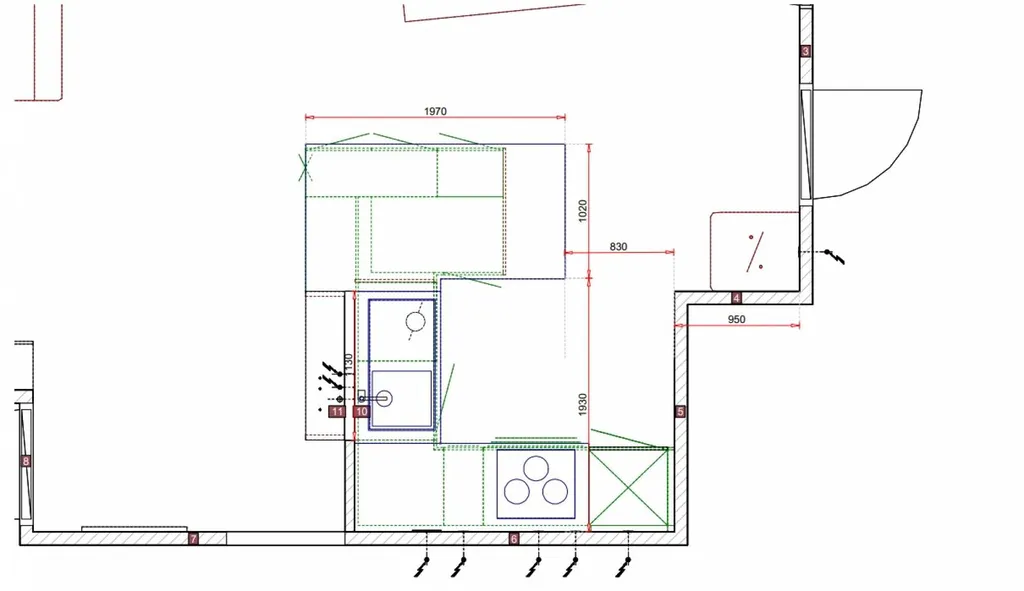 8 - Plans techniques de votre cuisine