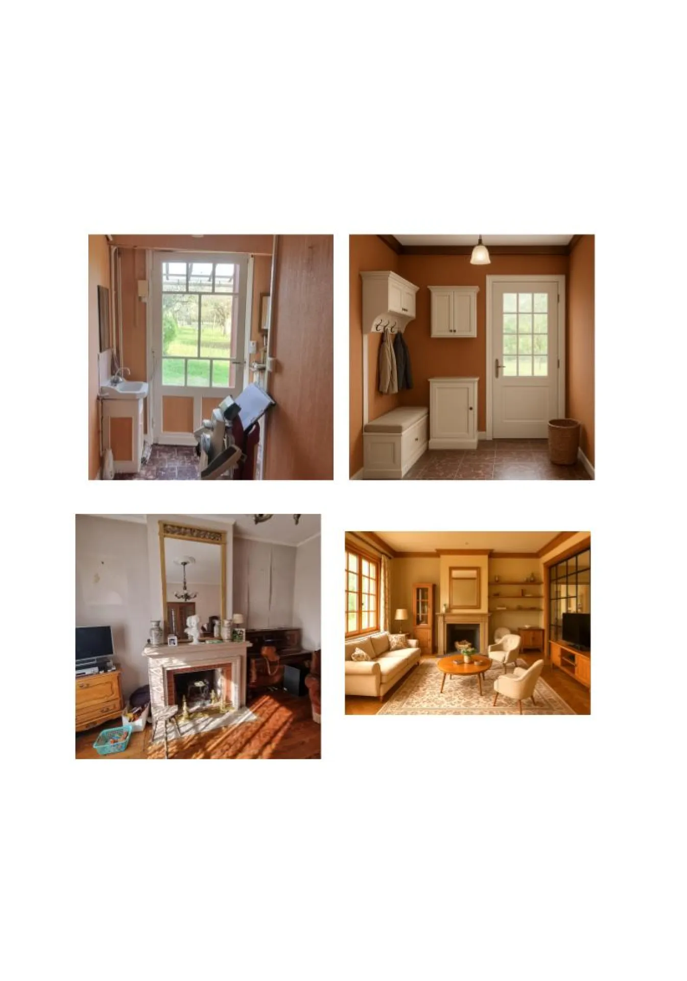 Réorganisation des pièces d'une maison familiale à Bègles