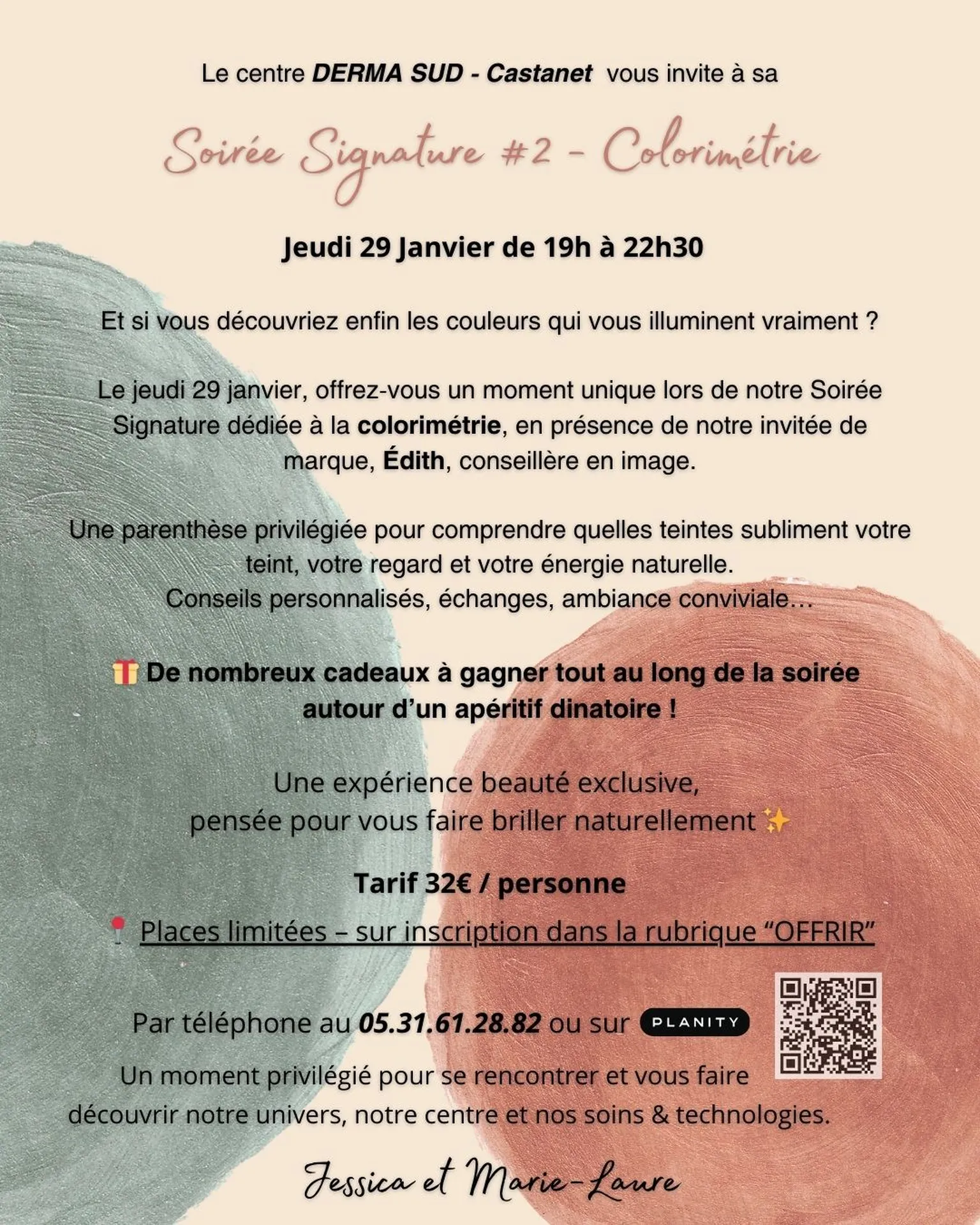 Soirée Signature DERMA SUD Colorimétrie