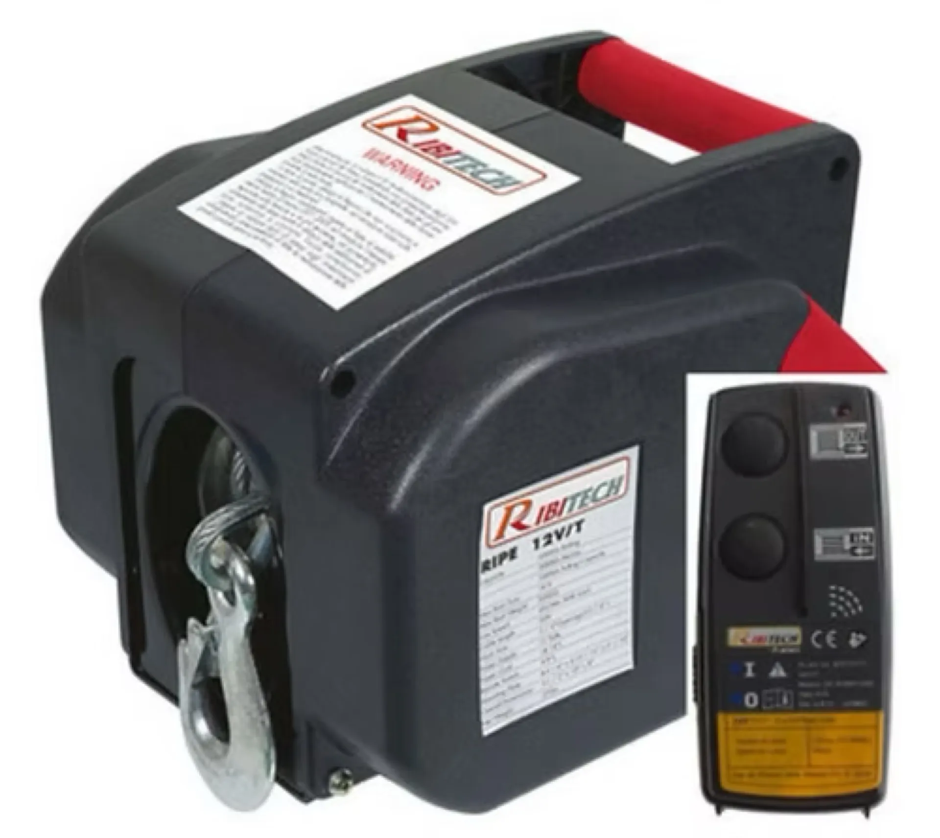 TREUIL ELECTRIQUE 12V 1800 KGS