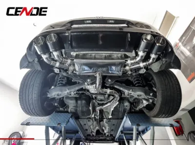 Catback à clapet Cende avec télécommande WIFI pour VW Golf 7 R 2.0 TSi | ADP Performance Grenoble