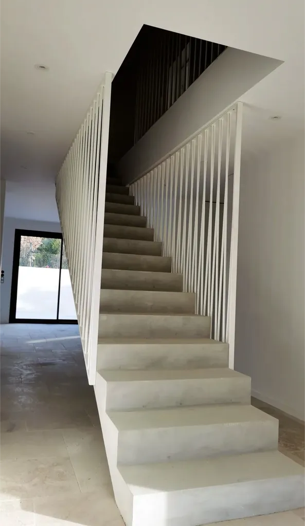 Garde-corps design en acier Aix en Provence