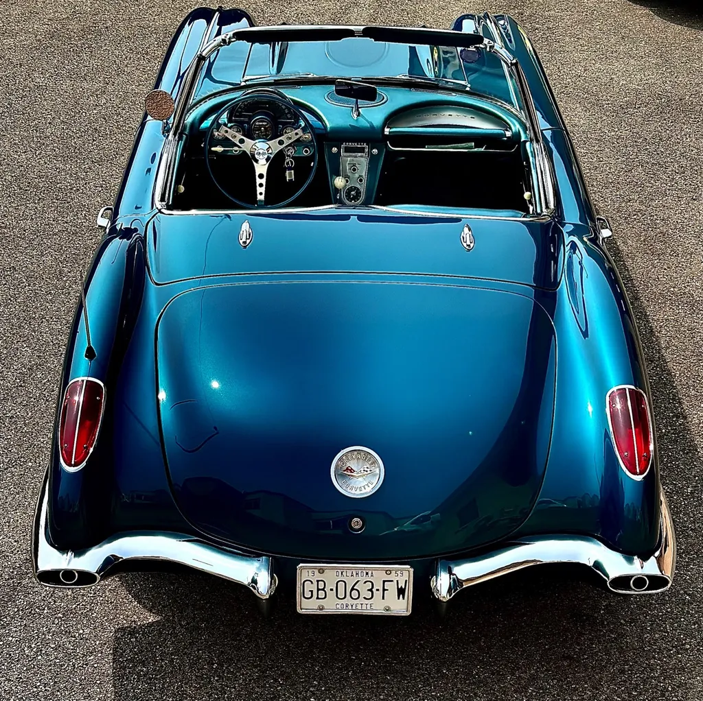 protection carrosserie traitement céramique Gyeon infinite Lyon Chevrolet corvette C1 1959