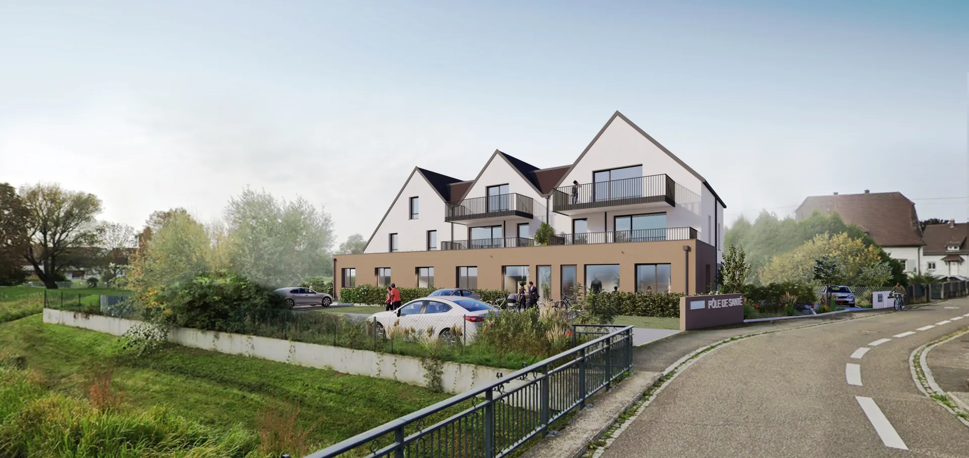 La nouvelle résidence à Herrlisheim 