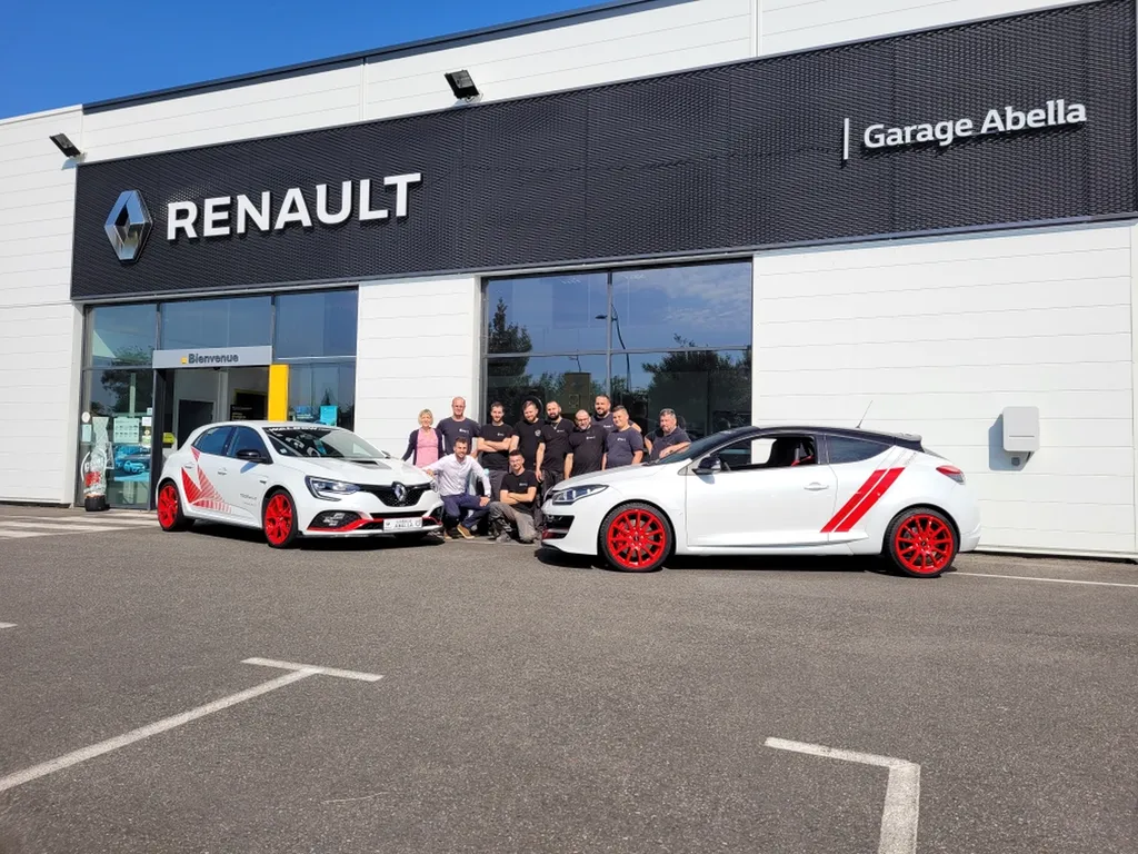 Equipe du Garage Abella avec Trophy-R 3 et 4