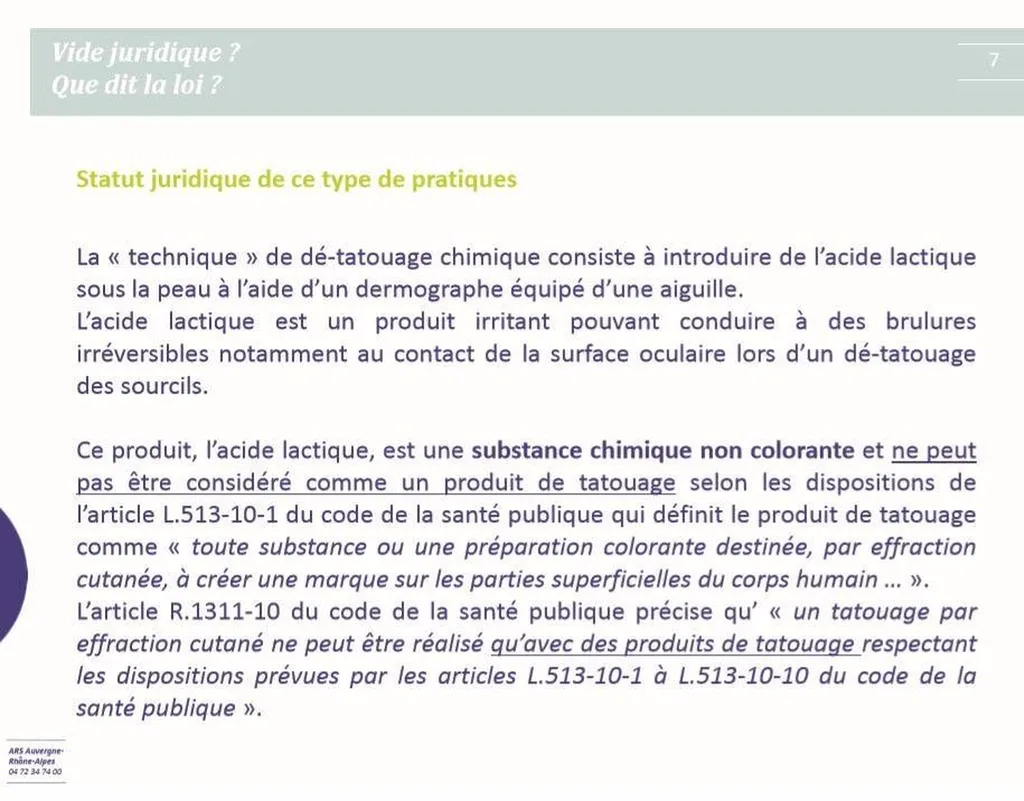se former en détatouage à Paris