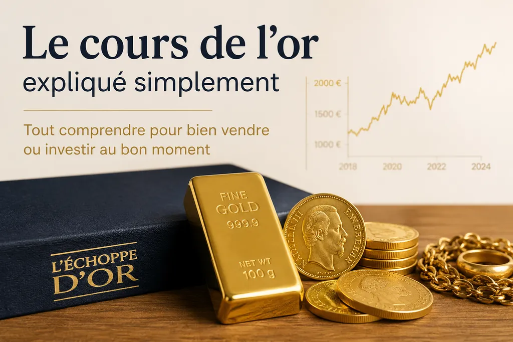 Le cours de l'or expliqué 
