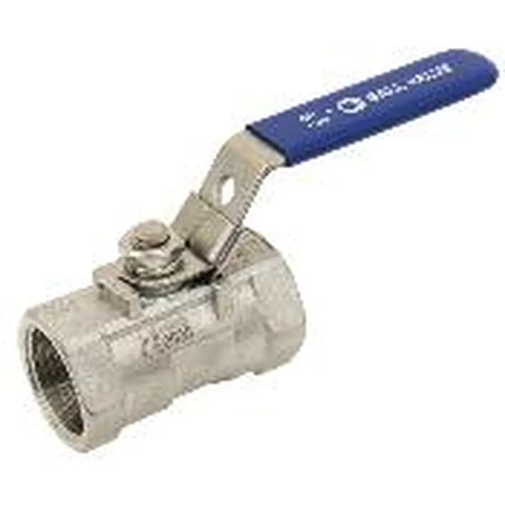 Vanne à boisseau sphérique inox monobloc 1001 Paris et France