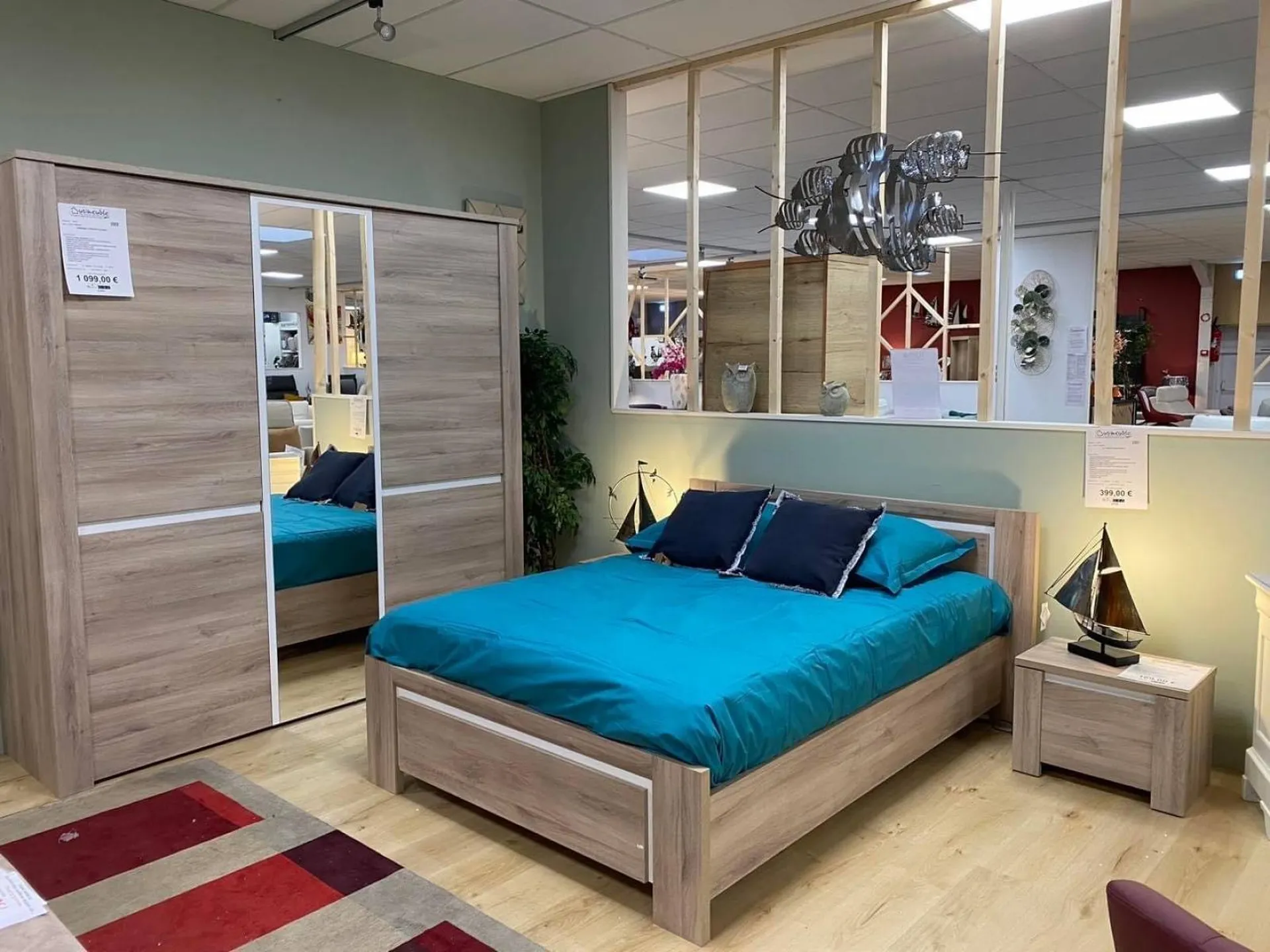 Vente d'une chambrée fabrication Française OLERON en bi-ton