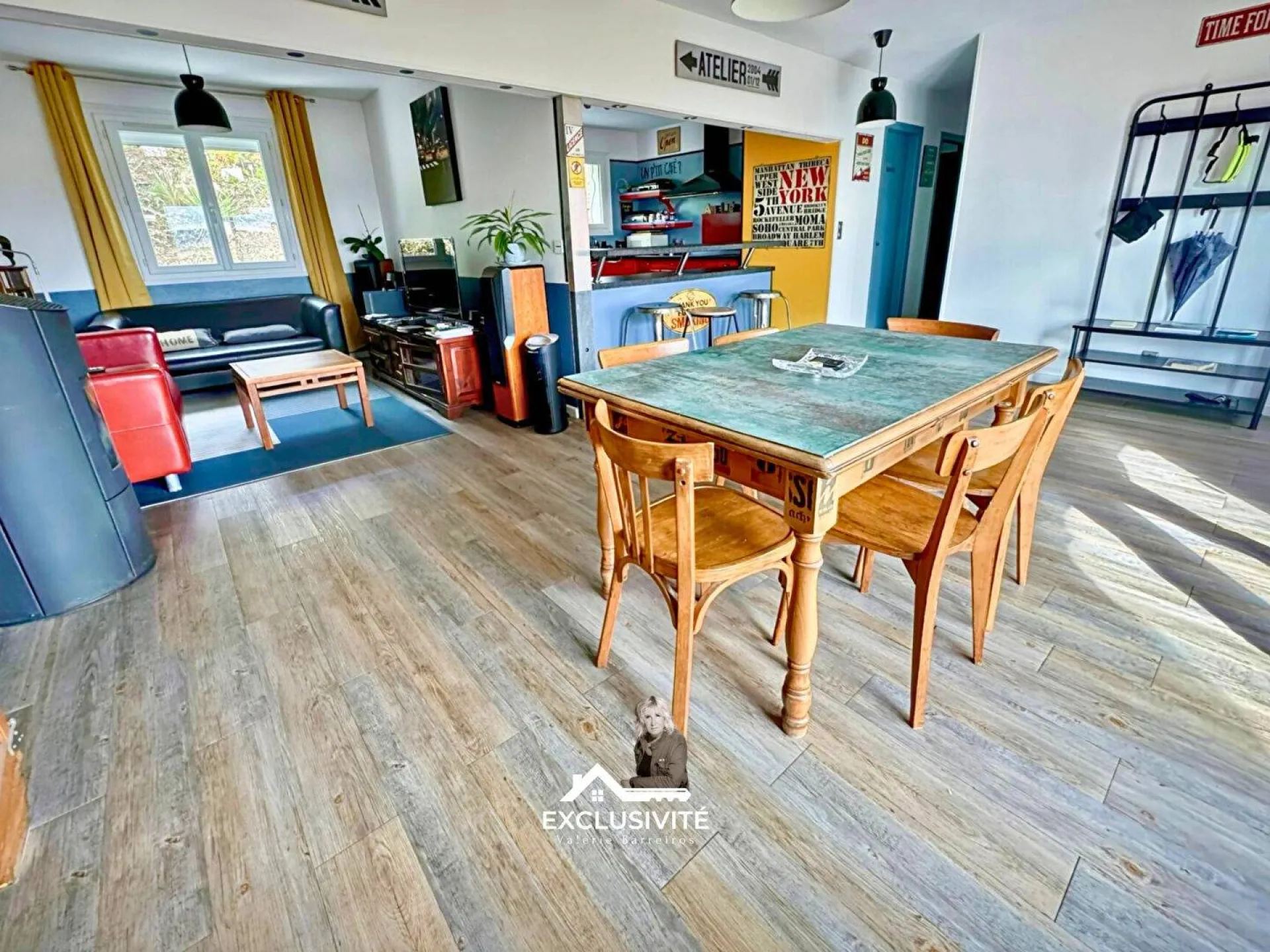 A VENDRE PAVILLON DE PLAIN PIED DE 89 M² SUR ENV 1200 M² DE TERRAIN SUR LA COMMUNE DE FRENEUSE 76410