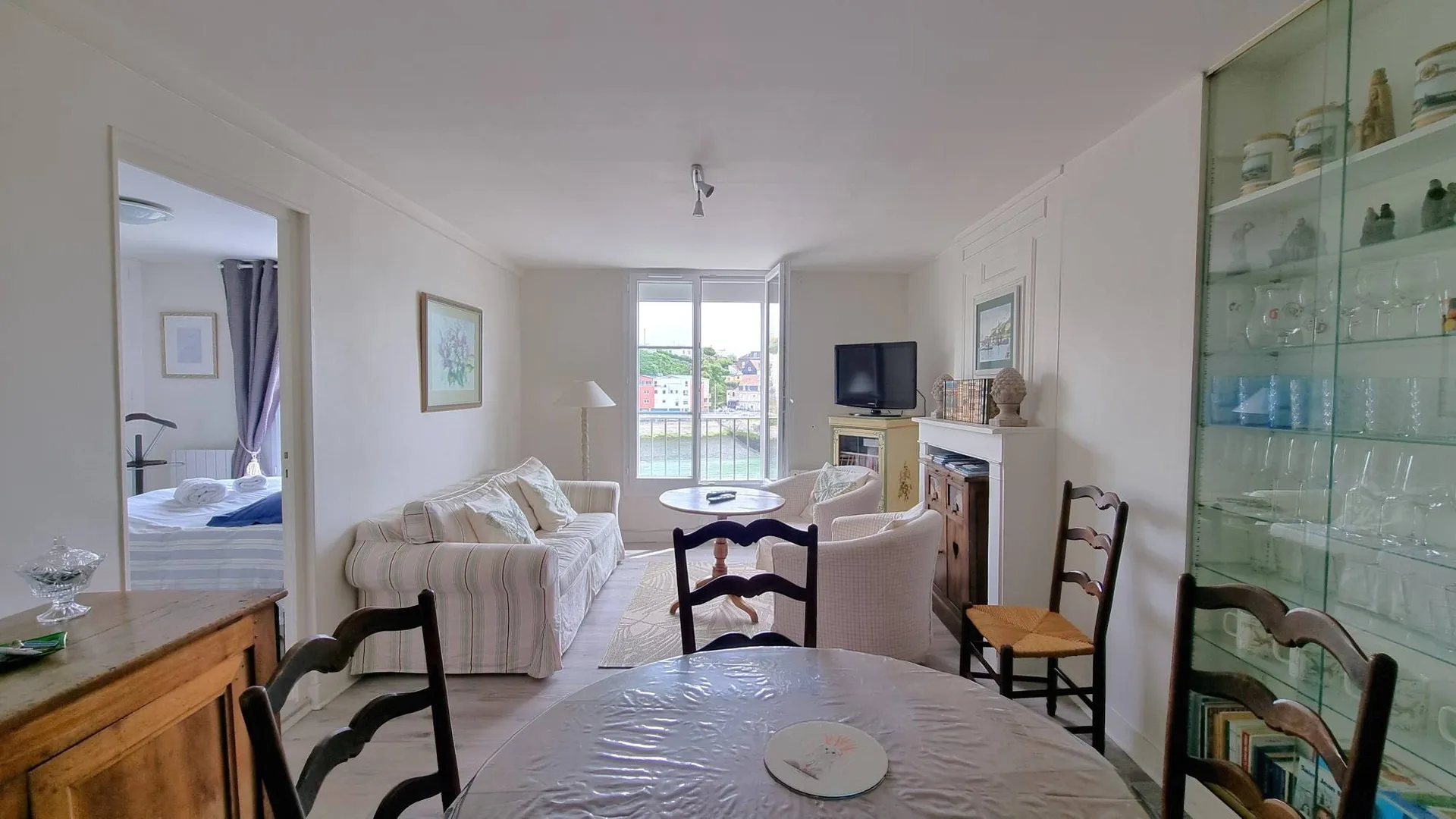 A vendre appartement F3 meublé, face au port, Dieppe 76200