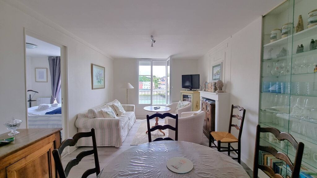 A vendre appartement F3 meublé, face au port, Dieppe 76200