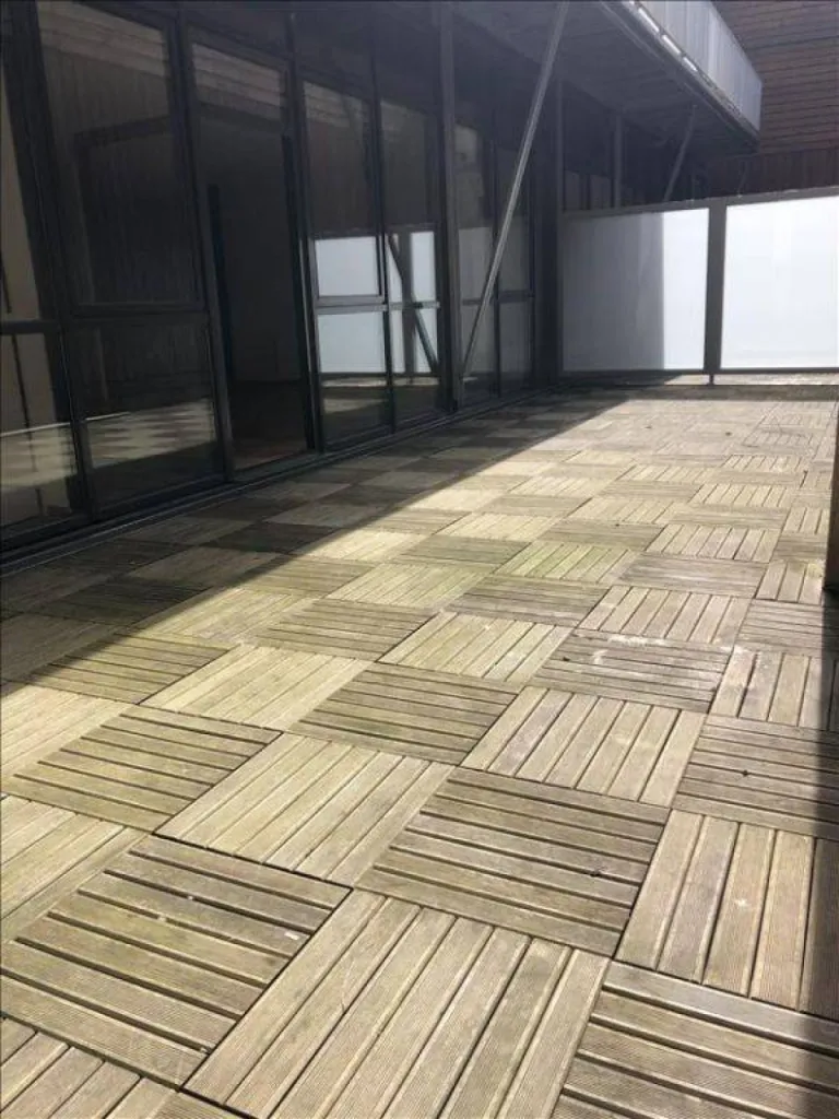 Disposant d'une grande terrasse de 37m²