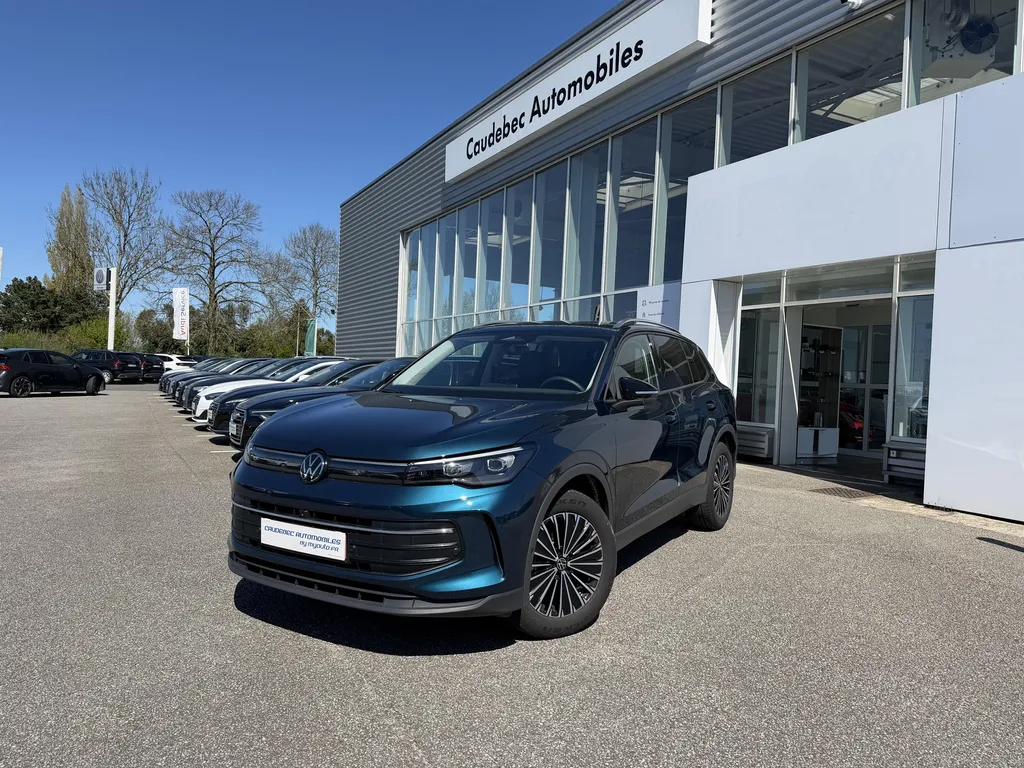 Volkswagen Tiguan d'occasion proche Le Havre : SUV diesel TDI 150ch DSG7 finition GOAL disponible chez votre concessionnaire Caudebec Automobiles