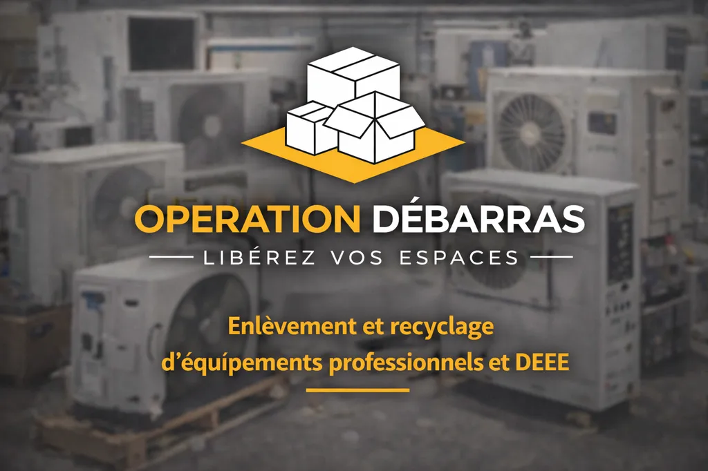 Enlèvement et recyclage d’équipements professionnels et DEEE au Havre et dans l’agglomération
