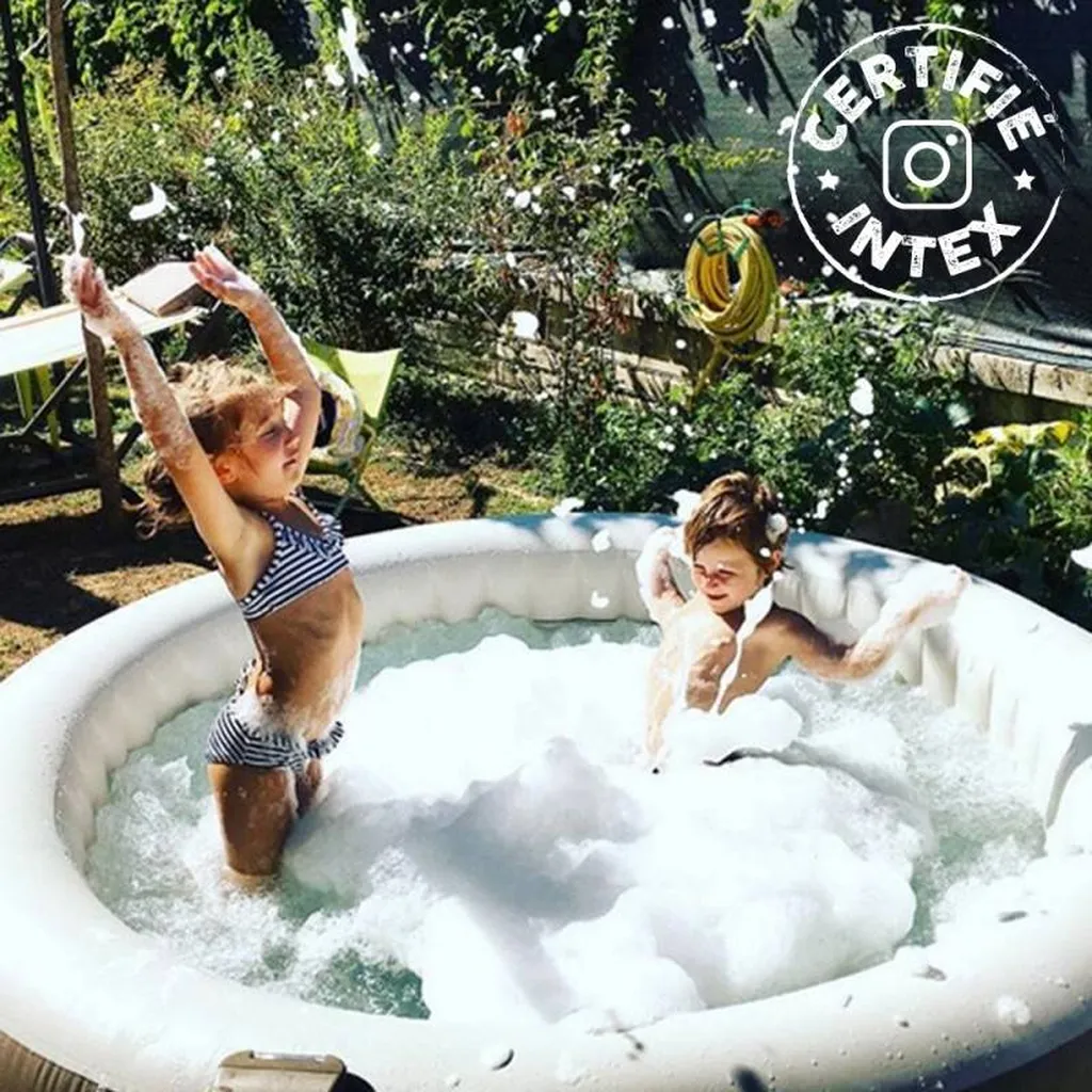 Pure Spa Bulles 4 places INTEX chez Aquarev'Piscines à Banon dans le 04
