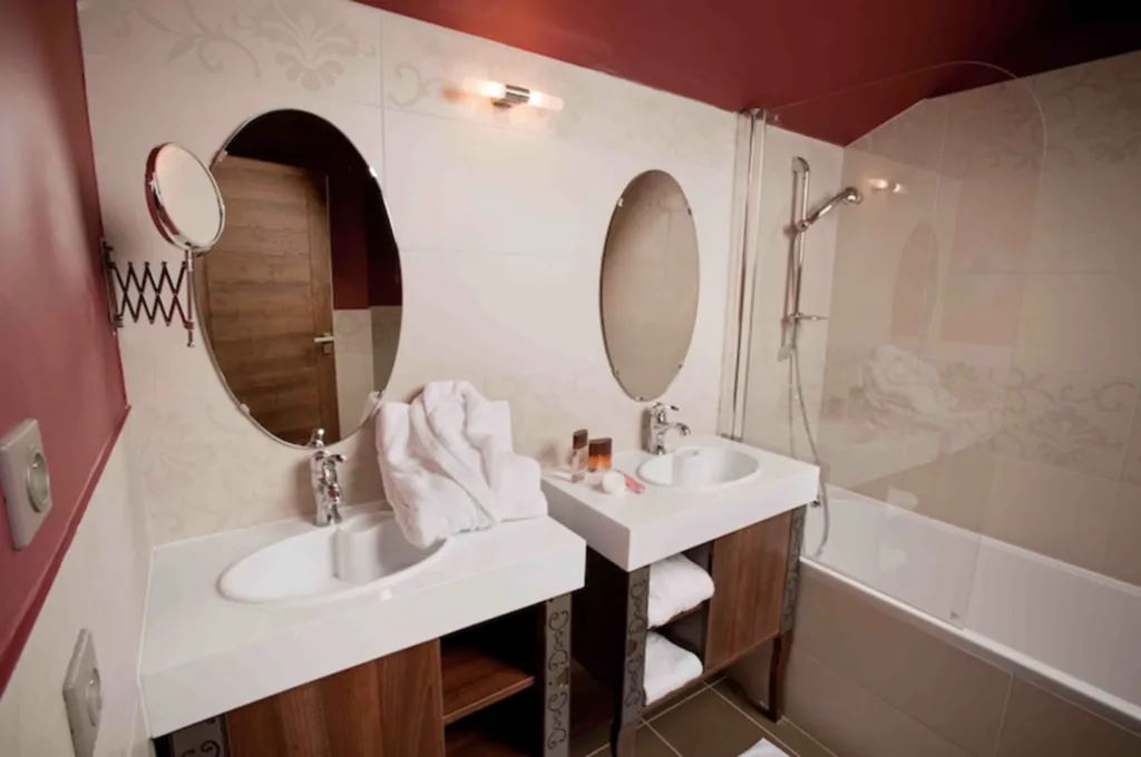 salle de bain double vasque