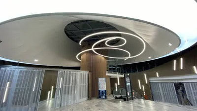 plafond tendu centre commercial st Georges Toulouse by Plafonds Tendus Occitans