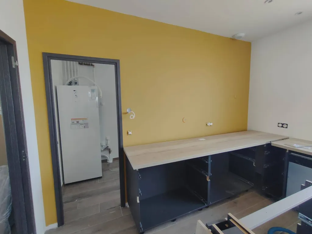 Coût peinture pour maison neuve en projection AIRLESS et couleur ARGILE à COIGNIERES près de Versailles