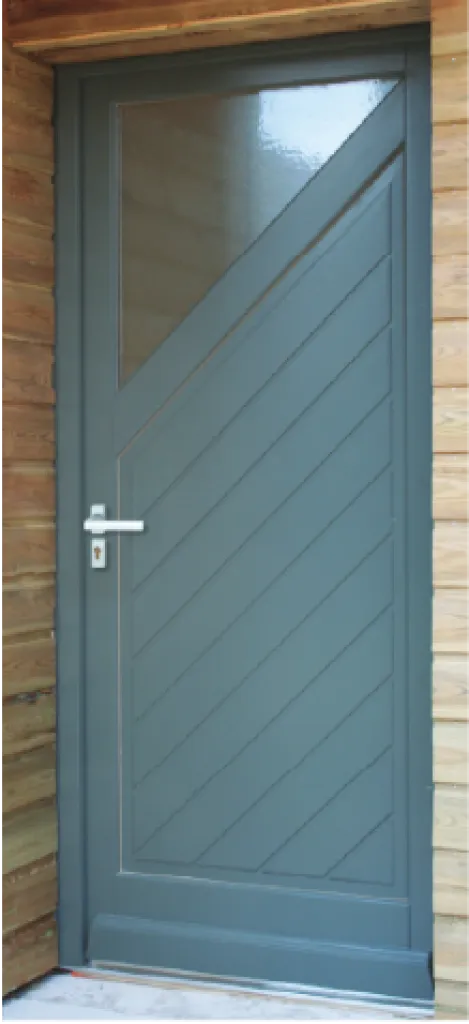 Porte d'Entrée Bois