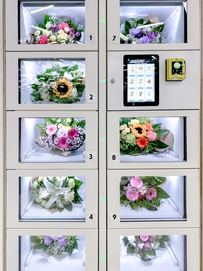 Casiers automatique pour fleurs - Magex France