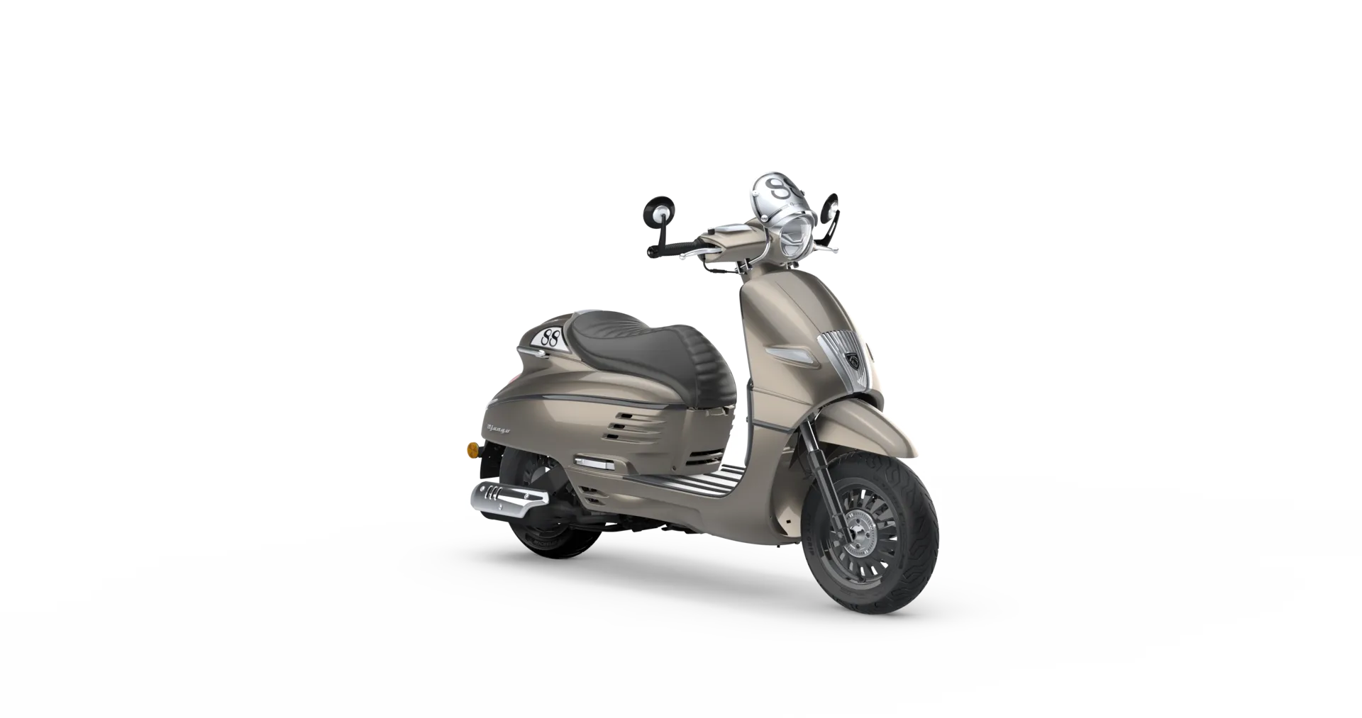 SCOOTER NEUF PEUGEOT DJANGO CLASSIC 125 CAFE RACER A SANARY SUR MER