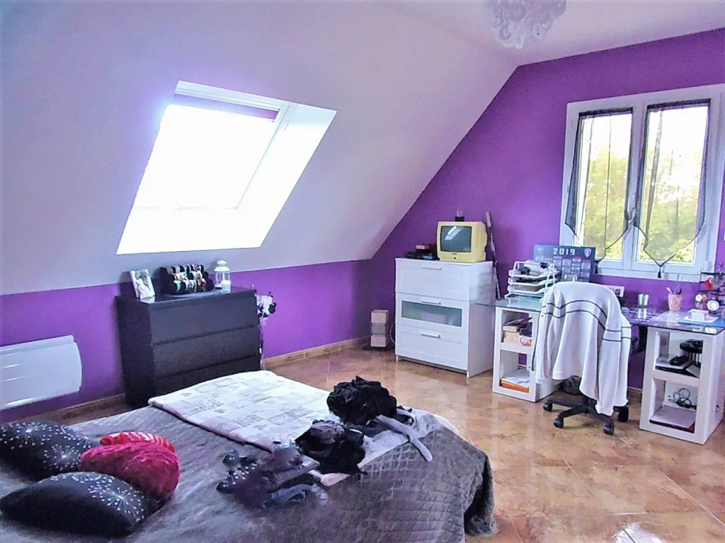 Recherche maison 8 pièces avec garage et jardin proche la saussaye 27