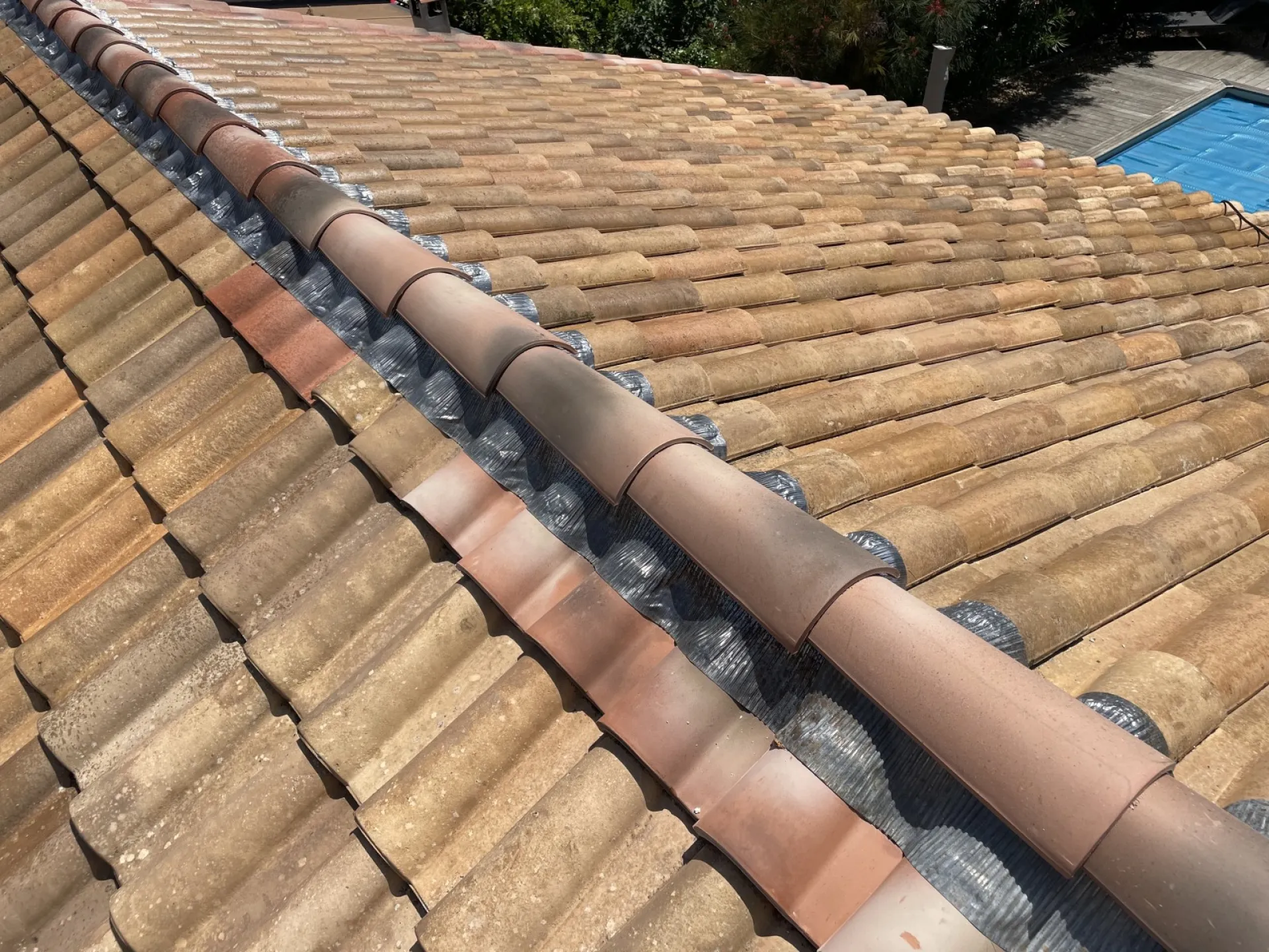 En cours :Rénovation d’une toiture de maison individuelle près de Martigues