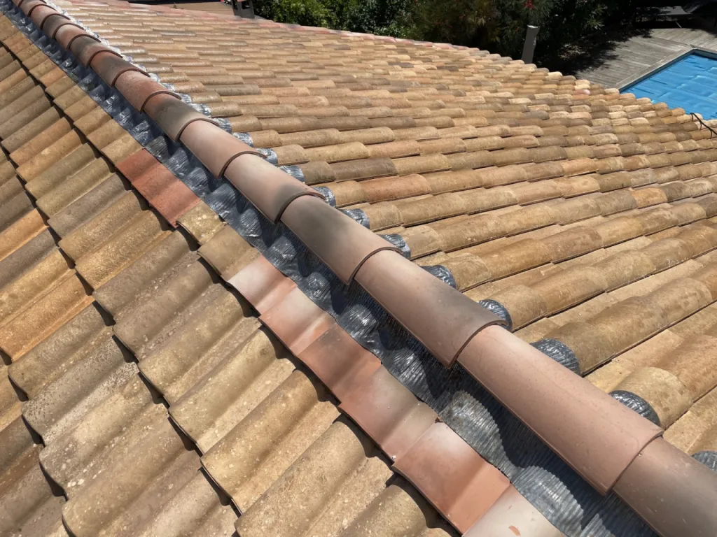 En cours :Rénovation d’une toiture de maison individuelle près de Martigues