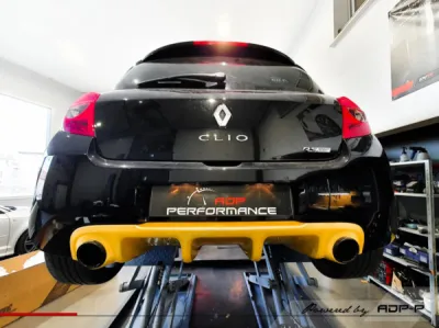 Ligne Akrapovic Evolution pour Clio III RS Phase 2 | ADP Performance
