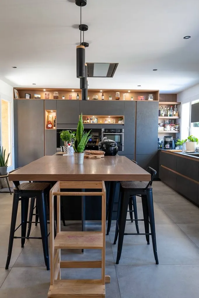 ilot de cuisine design saint priest Manissieux