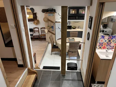 bel équipement pour ce gite à louer aux Roches à OUISTREHAM