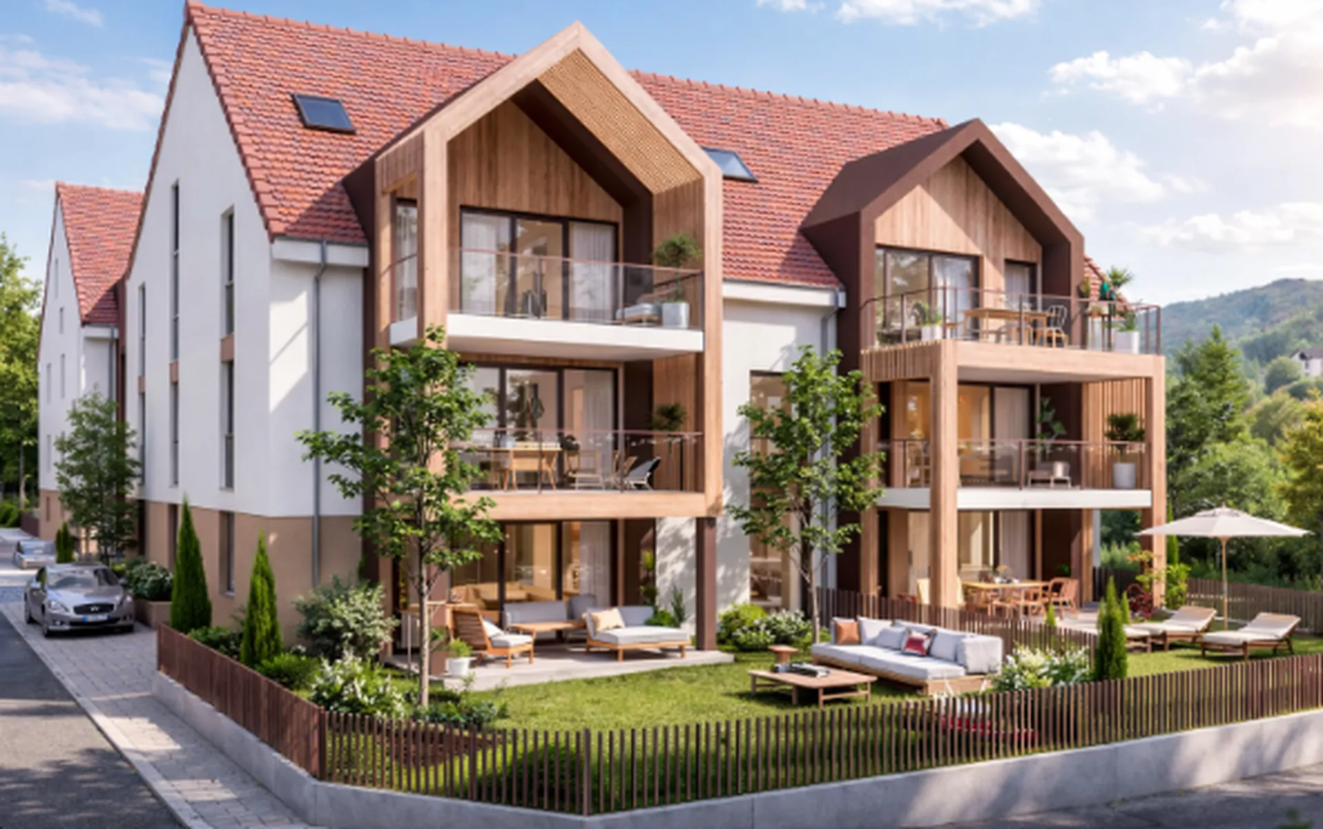 Nouvelle résidence à Soultz-les-Bains 