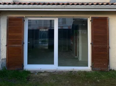  Pose coulissant à translation PVC sur Gradignan par Aquit'M