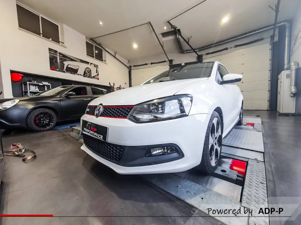 Reprogrammation Stage 2 / ADP Performance / Préparation moteur / Downpipe Scorpion / VW Polo 6R GTI 1.4 TSI 180cv / Salon de Provence