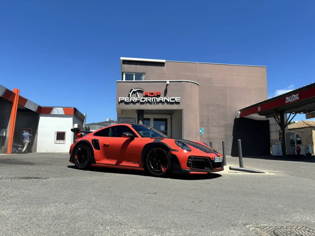 Passage au Banc Porsche 992 Turbo S Techart - ADP-Performance Marseille