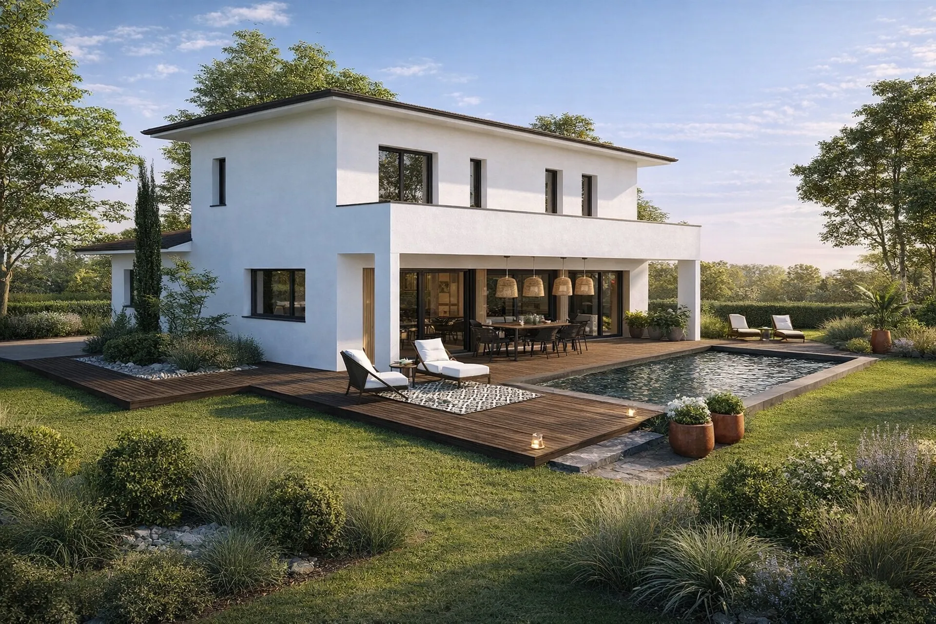 Villa Contemporaine à Gradignan