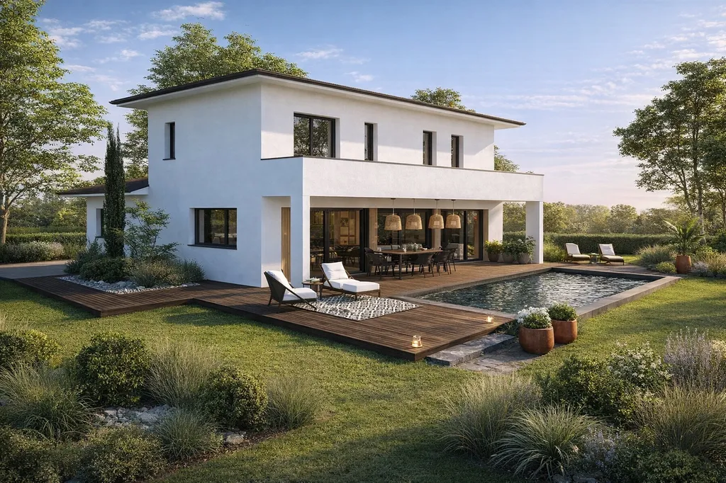 Villa Contemporaine à Gradignan