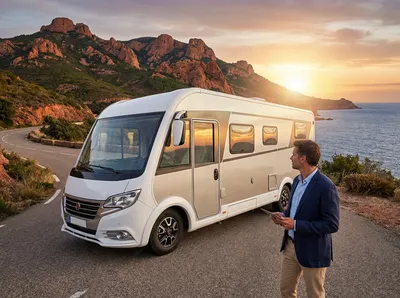 Estimation gratuite de votre camping-car d'occasion intégral profilé ou fourgon aménagé pour une vente rapide à Fréjus dans le Var