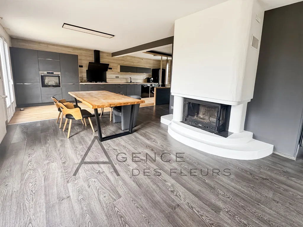 À vendre, maison d'habitation de 123 m² sur un terrain de 1025 m² situé à Saint-Aubin-les-Elbeuf 76410