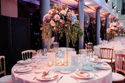 Opulent floral design for a high-end Paris religious wedding