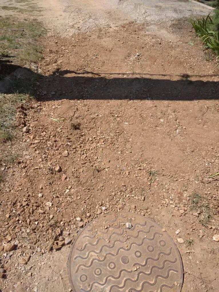 Mise à plat du chantier