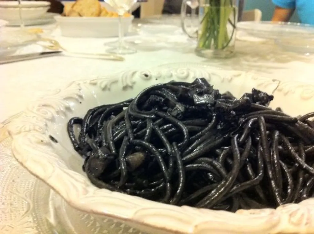Nero di seppia, sauce pour pâtes à l'encre de seiche