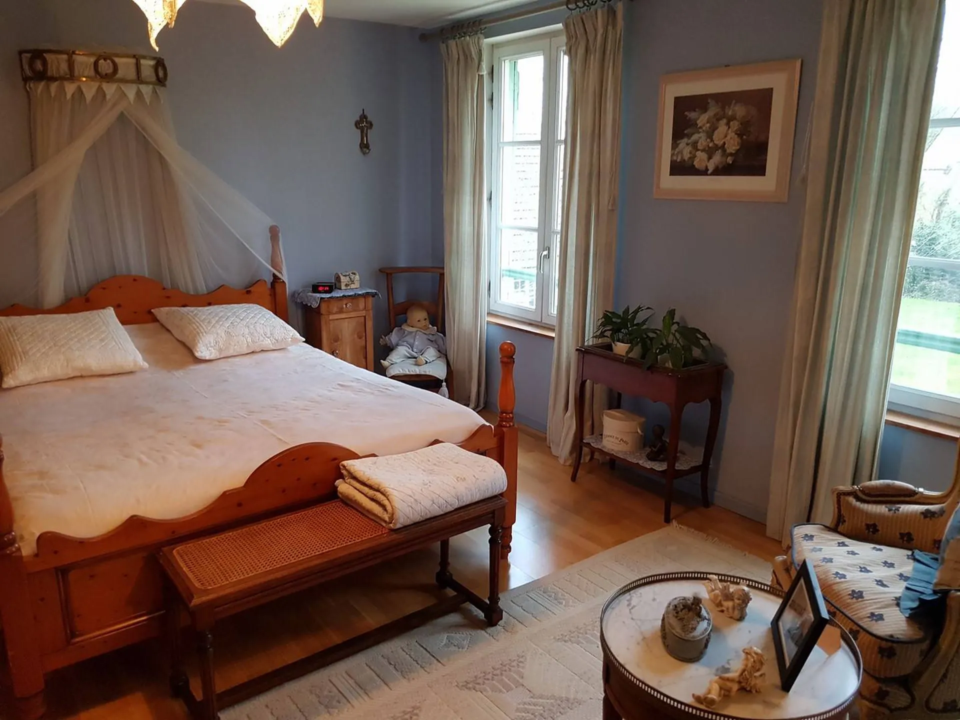 Grande chambre et dressing attenant